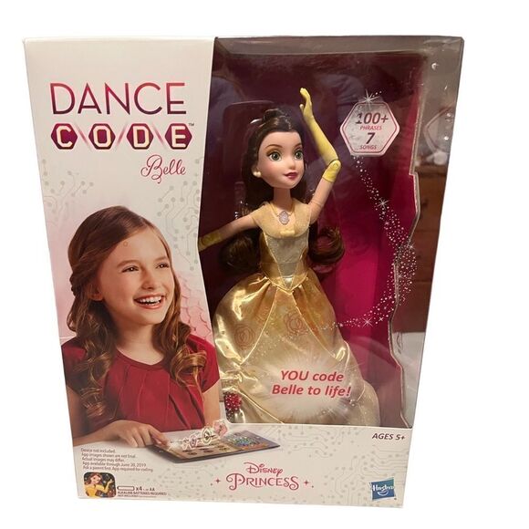 Disney Hasbro Beauty & the Beast Dance Code Belle NIB - Picture 1 of 7